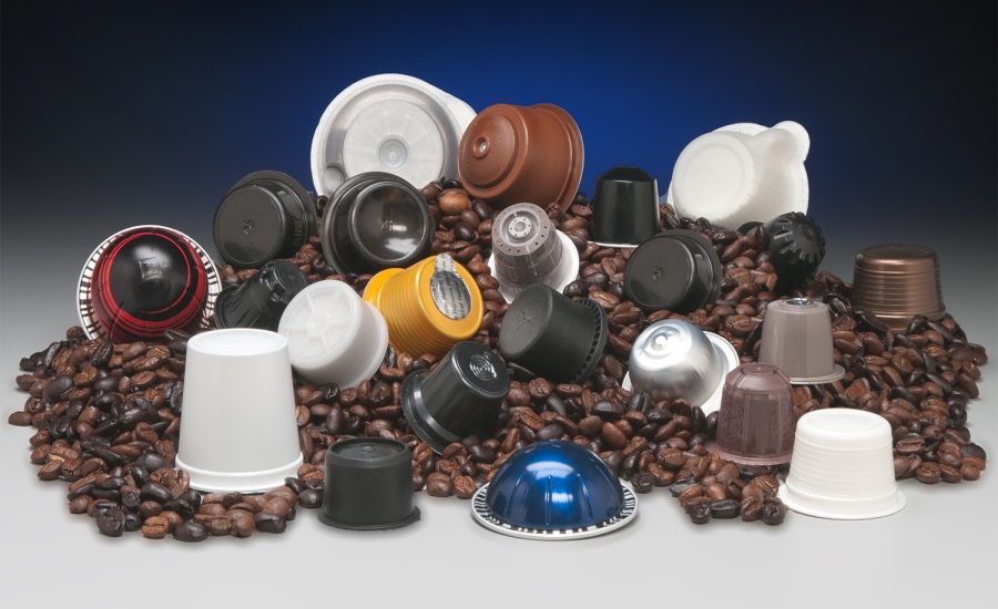 empty coffee capsules