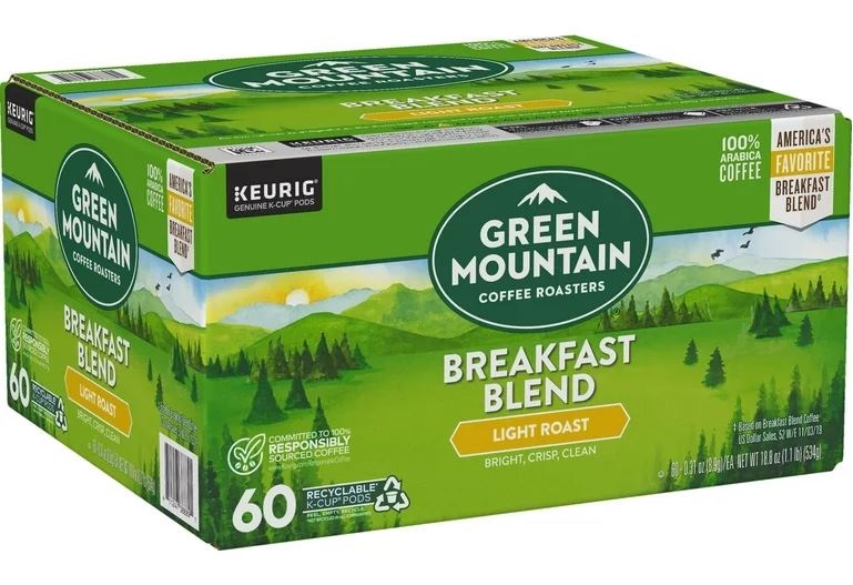 Green Mountain Breakfast Blend best k-cup coffee