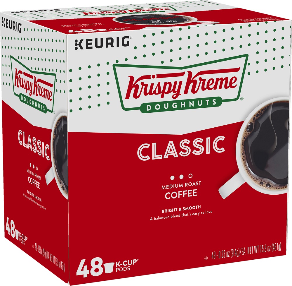 Krispy Kreme Classic Medium Roast best k cup coffee