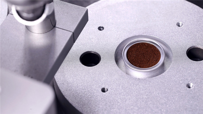 coffee capsule filling sealing machine