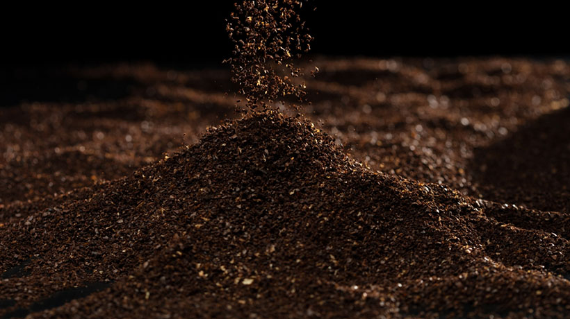 ground roasted coffee