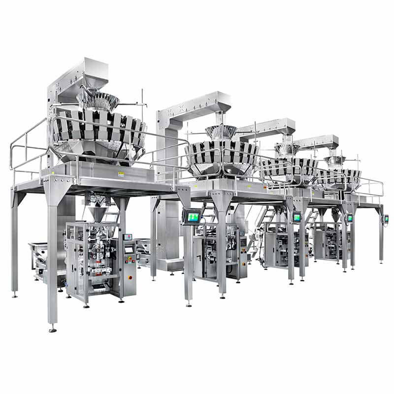 several VFFS packaging machines built with superior excellence