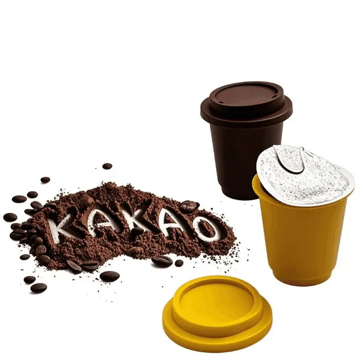 caco hot chocolate packaging nespresso dolce gusto