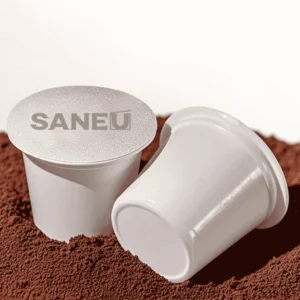 SANEU K-cups filled with coffee grounds