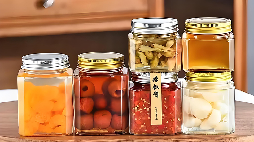 fruit glass jar packaging