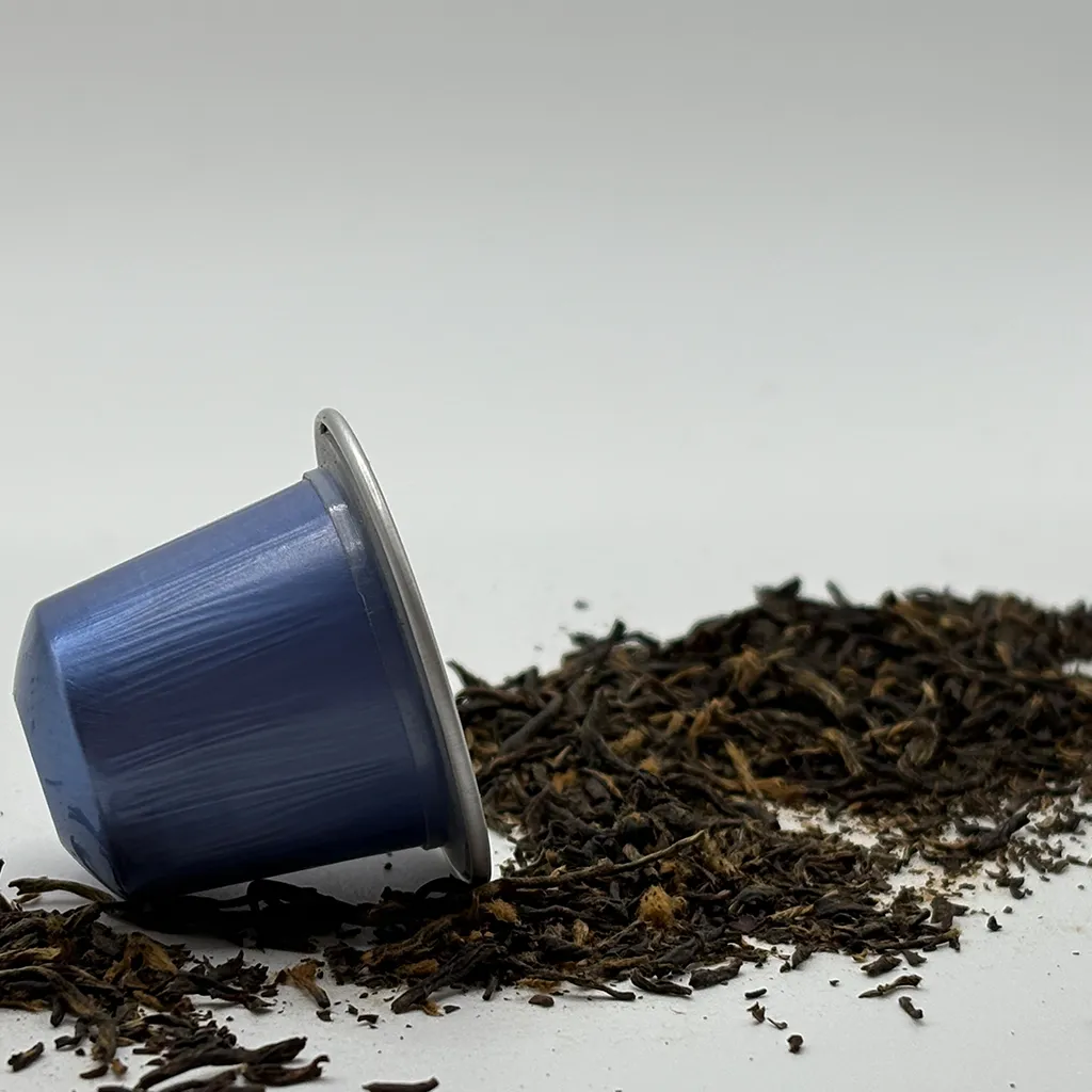 SANEU private label pure aluminum nespresso compatible pods suppplier, 100% could be used in Nescafe and nepresso original brewing machine , also can fill milk tea, supplementary powder, liquid coffee, tea