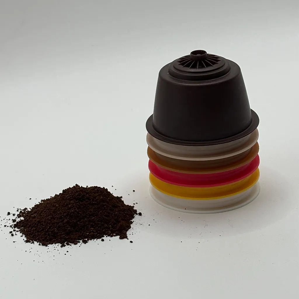 SANEU private label Dolce Gusto compatible cups supplier in china, allow for fast shipping over the world, also used for filling matcha, green tea, latte, pumpkin latte, flavoured lattee, hot chocolate, ground coffee, milk powder, milk tea