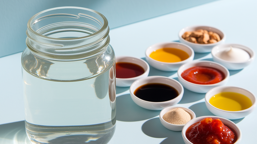 glass jar with sauce packaging, SANEU automatic packaging machine for sauce large size