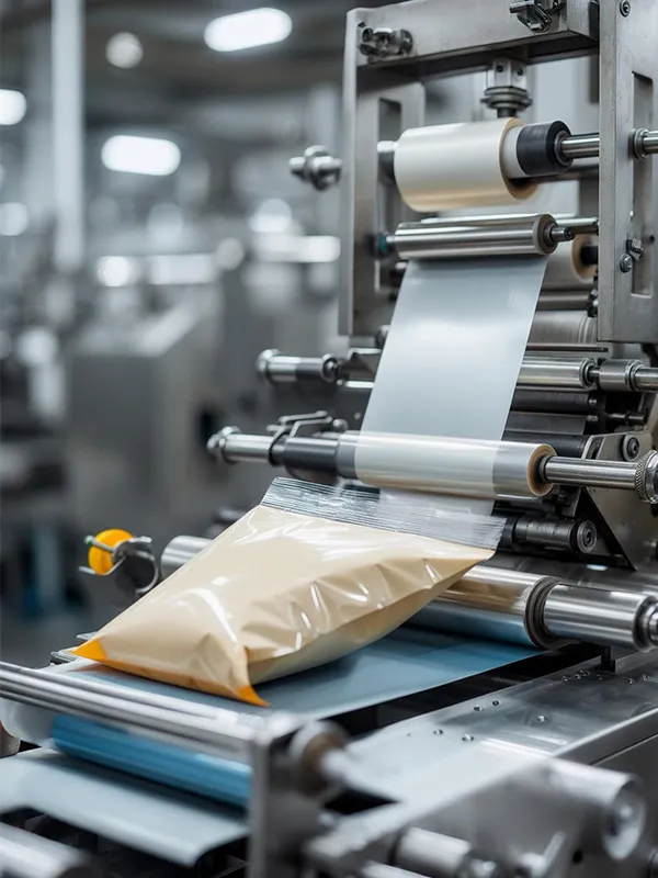 vertical filling form sealing machine sealing results