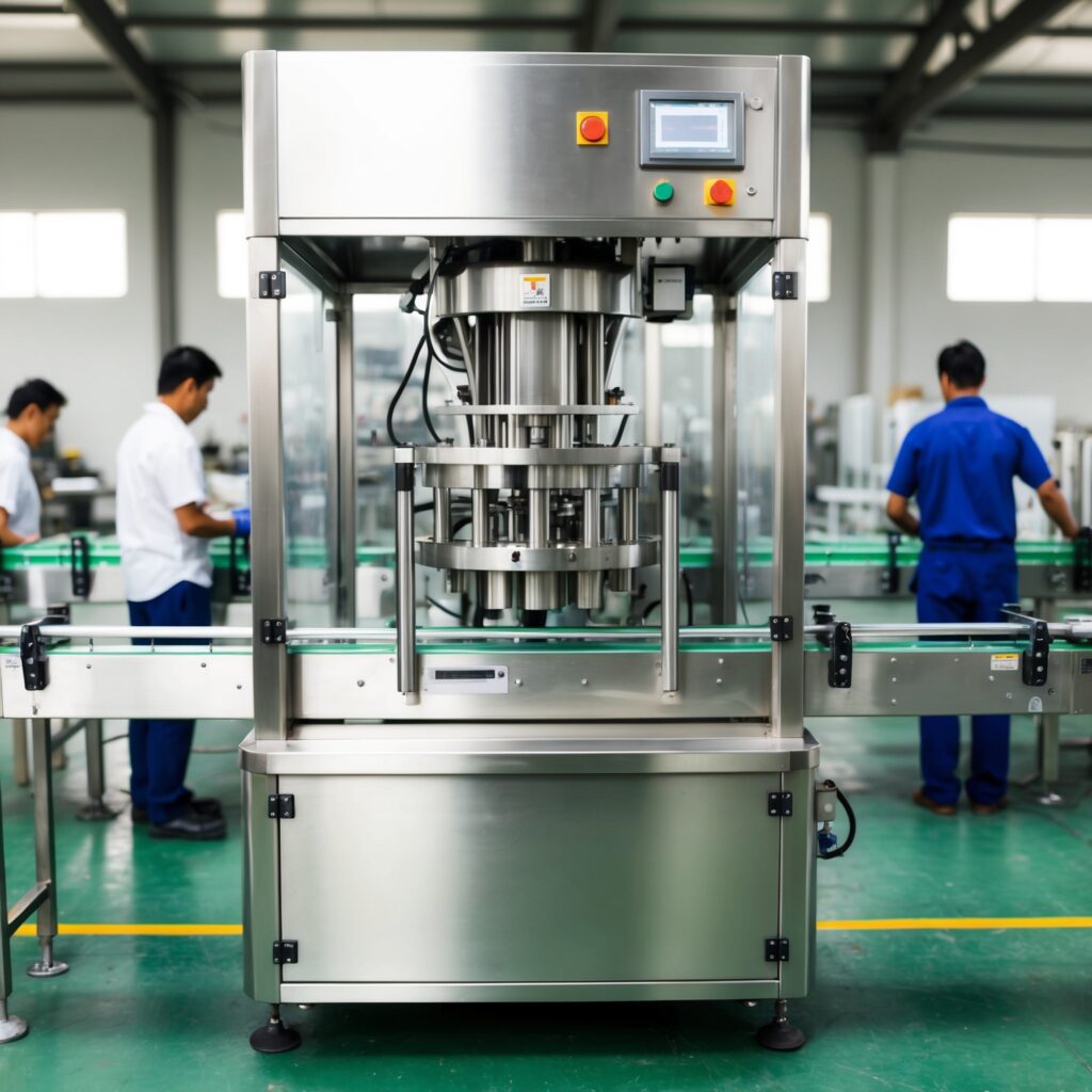 VFFS-720 Packing Machine for Snacks ,chips, candies, nuts, cereals, grains ,rice, pasta, coffee beans, sugar, spices, frozen foods, pet food. Sauces, beverages, dairy products with specialized spouted bags. Lotions, creams, powders, soaps. Industrial Goods: Hardware nuts, bolts, screws, detergents, construction materials. Seeds, fertilizers.