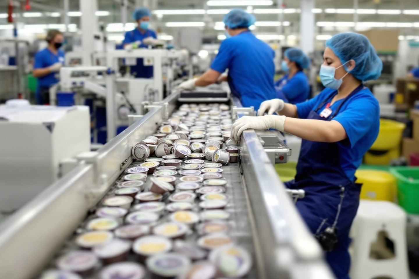 coffee pod sealing line