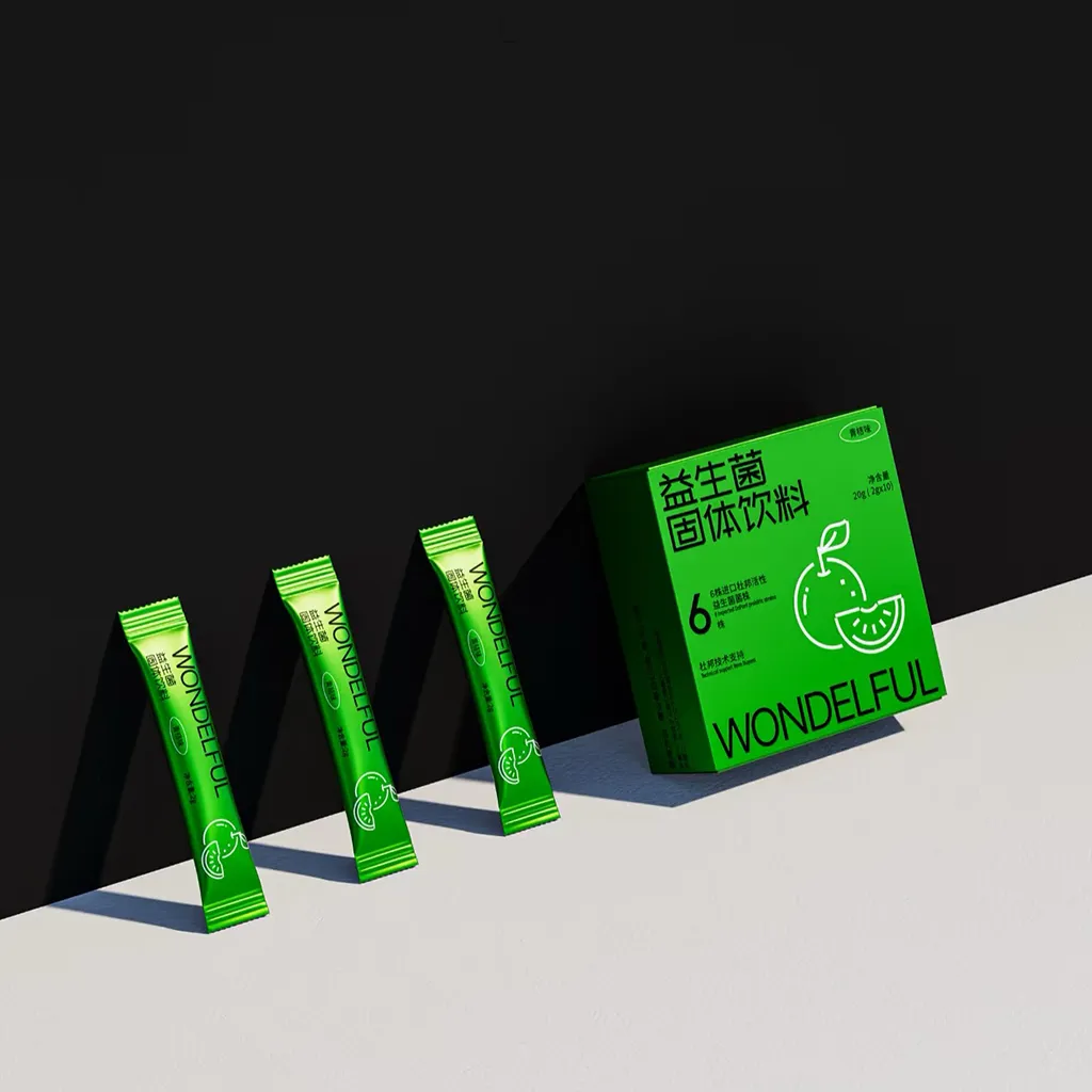 stick-pack back sealing machine final products
