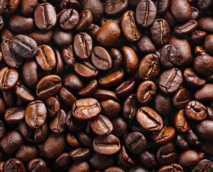 ground coffee beans