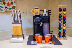 nespresso coffee and brewer