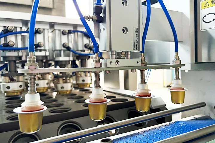 nespresso coffee filling machine
