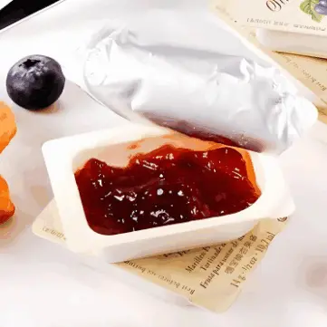 how to pack single serve fruit jam