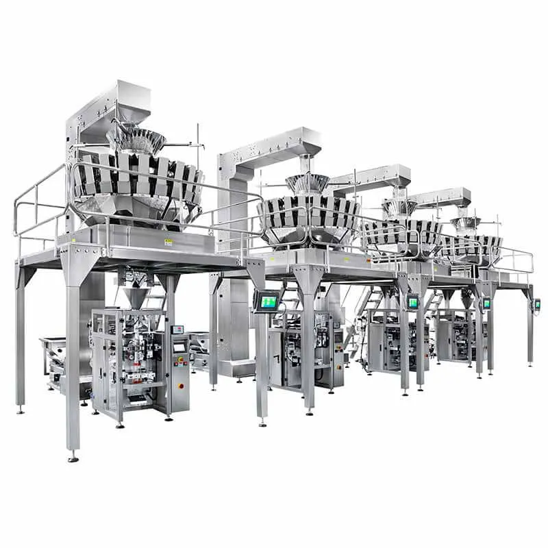 several VFFS packaging machines built with superior excellence
