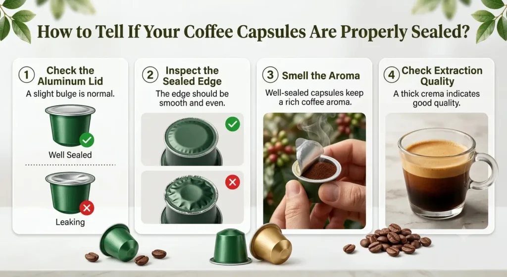 How to Tell If Your Coffee Capsules Are Properly Sealed