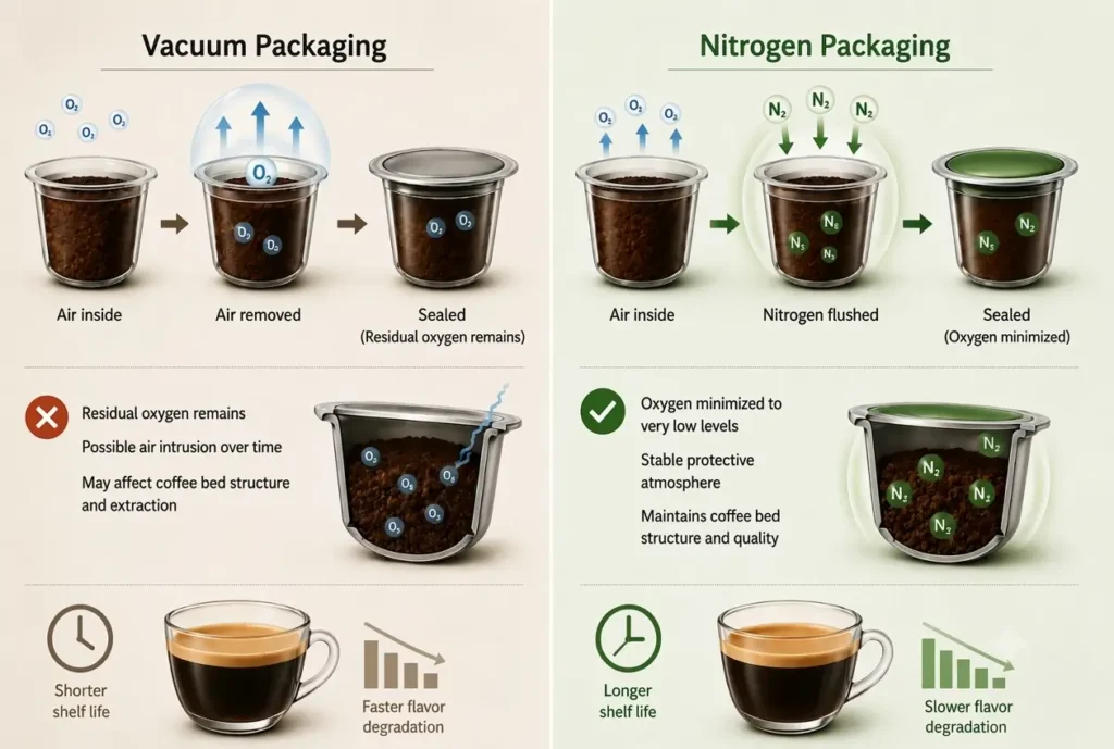 Nitrogen vs Vacuum Packaging Which Is Better