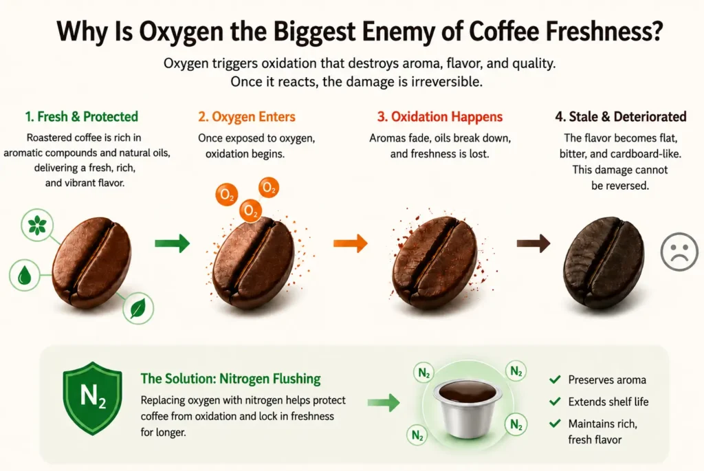 Why Is Oxygen the Biggest Enemy of Coffee Freshness