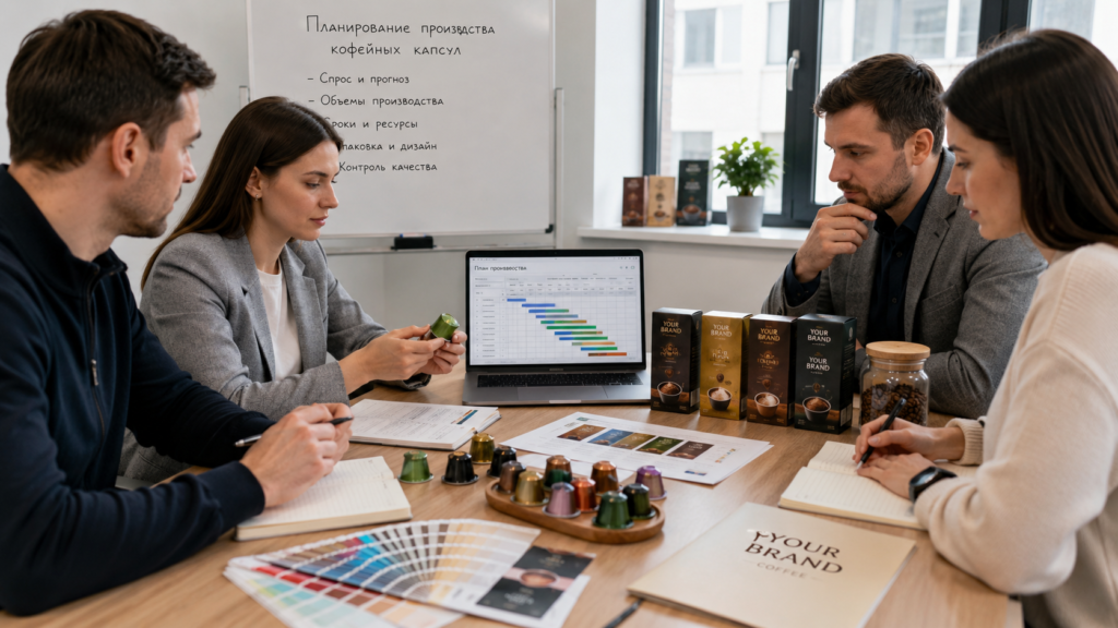 Coffee Capsule Production Planning for Russian Private-Label Producers