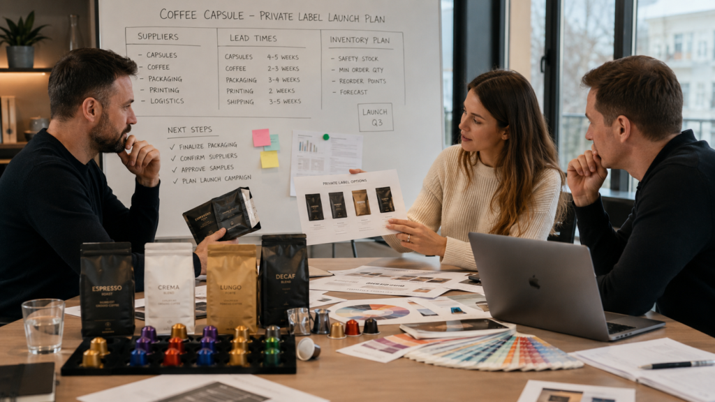 Turn the Coffee Brief into a Repeatable Capsule Specification