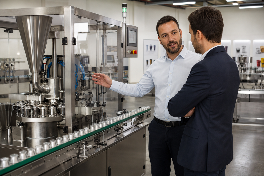 Nespresso-compatible filling machine business case