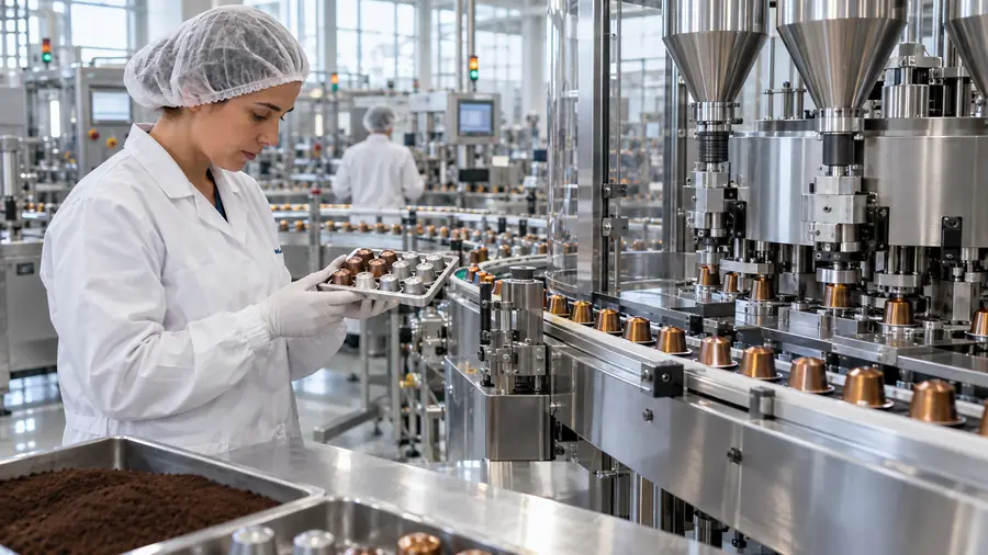 residual oxygen in coffee capsules