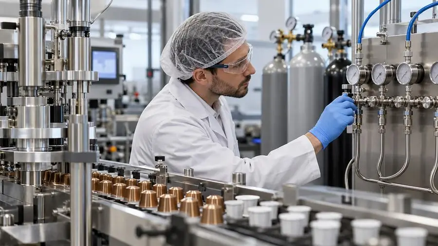 99.9% nitrogen coffee capsules