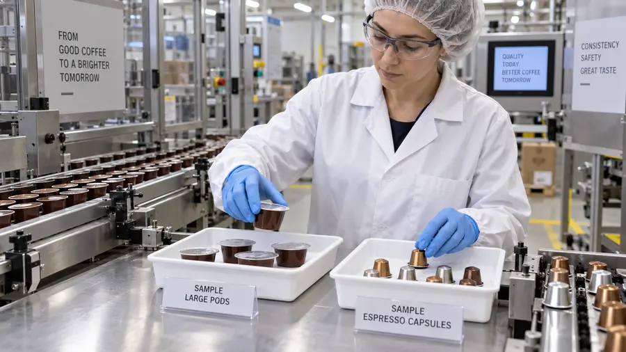 measure residual oxygen in coffee capsules