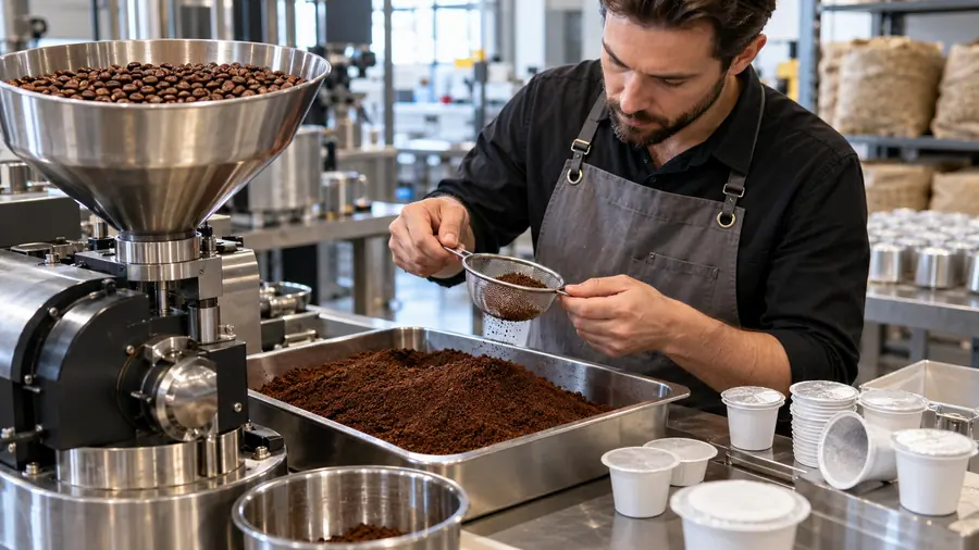 package coffee into K-Cup-compatible pods
