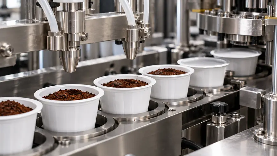 package coffee into K-Cup-compatible pods