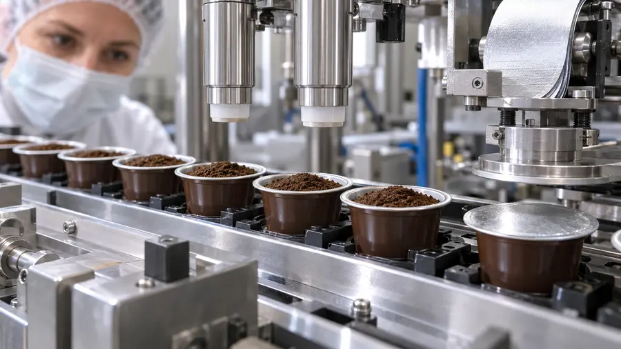 nitrogen flushing coffee capsules