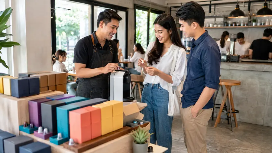 Nespresso-compatible capsules Southeast Asia
