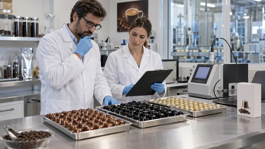 residual oxygen in coffee capsules