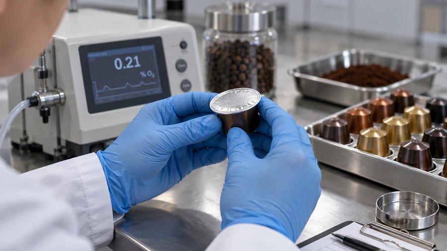 nitrogen flushing vs vacuum sealing coffee capsules