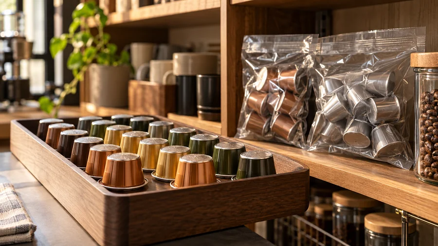 nitrogen flushing vs vacuum sealing coffee capsules