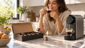 coffee capsule residual oxygen