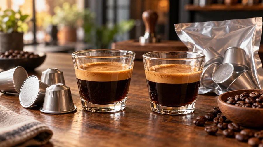 nitrogen flushing vs vacuum sealing coffee capsules